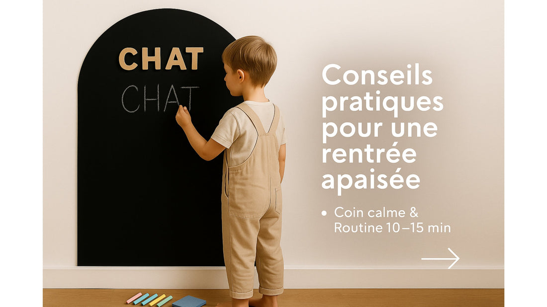 Conseils pratiques pour une rentrée apaisée – Coin calme & routine 10–15 min