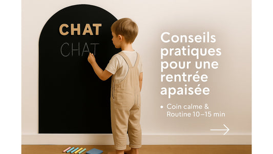 Conseils pratiques pour une rentrée apaisée – Coin calme & routine 10–15 min
