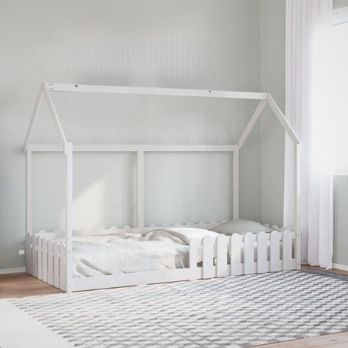 Lit Cabane Montessori 90x190 en Bois Massif pour enfant 2 ans et plus - JouetApprends