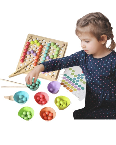 Jeu de tri Montessori 3 ans | Apprendre les couleurs | Concevoir formes et objets - JouetApprends