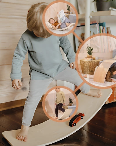 Coup-de cœur des enfants la Planche d'équilibre Montessori - JouetApprends