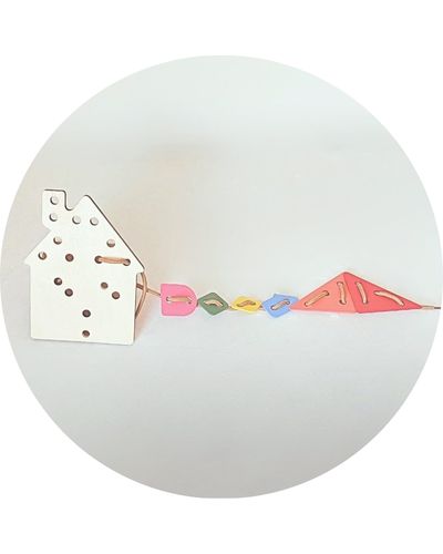 Jeux de Laçage et enfilage - Jouet Motricité Fine