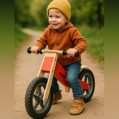 Draisienne en bois évolutive enfant 2 ans à 5 ans - modèle SUR - JouetApprends