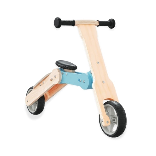 Draisienne évolutive en Trottinette en bois - Enfant 3 à 6 ans - modèle TEM