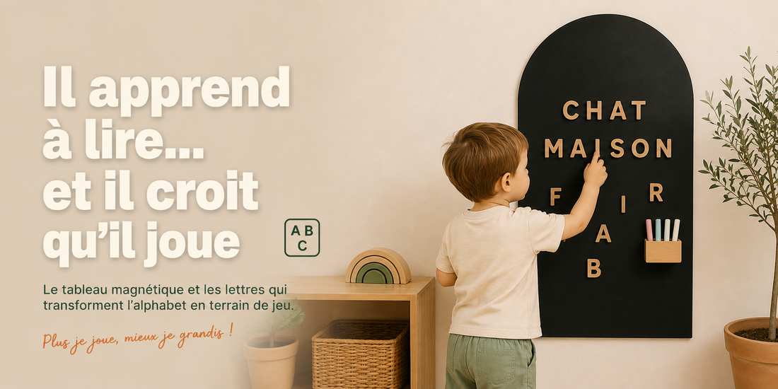 Et si votre enfant apprenait à lire… sans s'en rendre compte ?