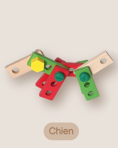 Chien - Jeu bricolage enfant - Bricolage enfant 4 ans à 8 ans