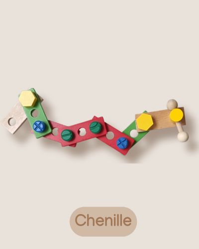 Chenille - Jeu bricolage enfant - Bricolage enfant 4 ans à 8 ans