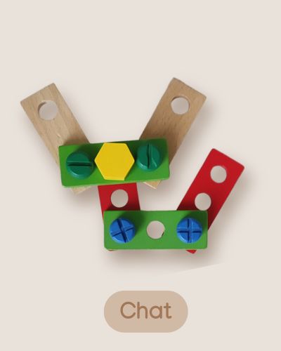 Chat - Jeu bricolage enfant - Bricolage enfant 4 ans à 8 ans