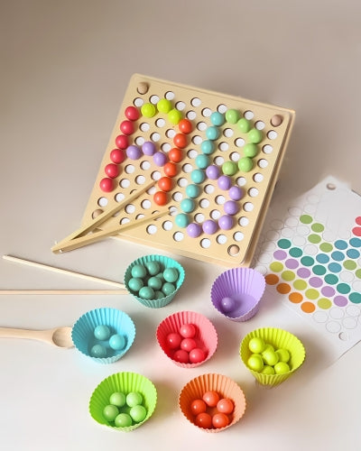 Jeux de tri Montessori 3 ans pour concevoir formes et objets