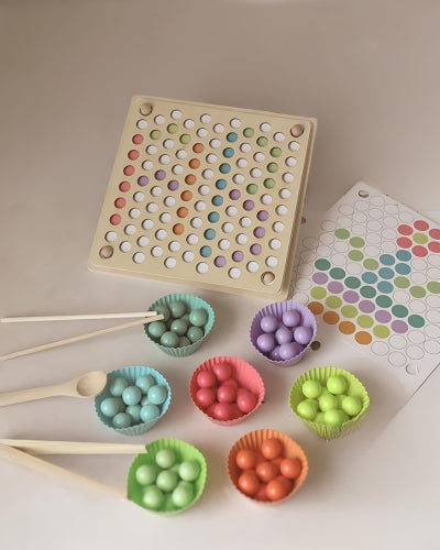 Jeux de tri Montessori 3 ans pour concevoir formes et objets