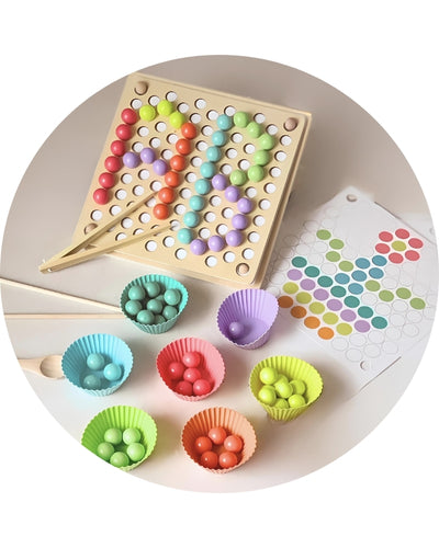 Jeux de tri Montessori 3 ans pour concevoir formes et objets