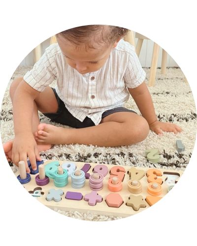 Puzzles en bois Montessori - Jeux pour apprendre à compter