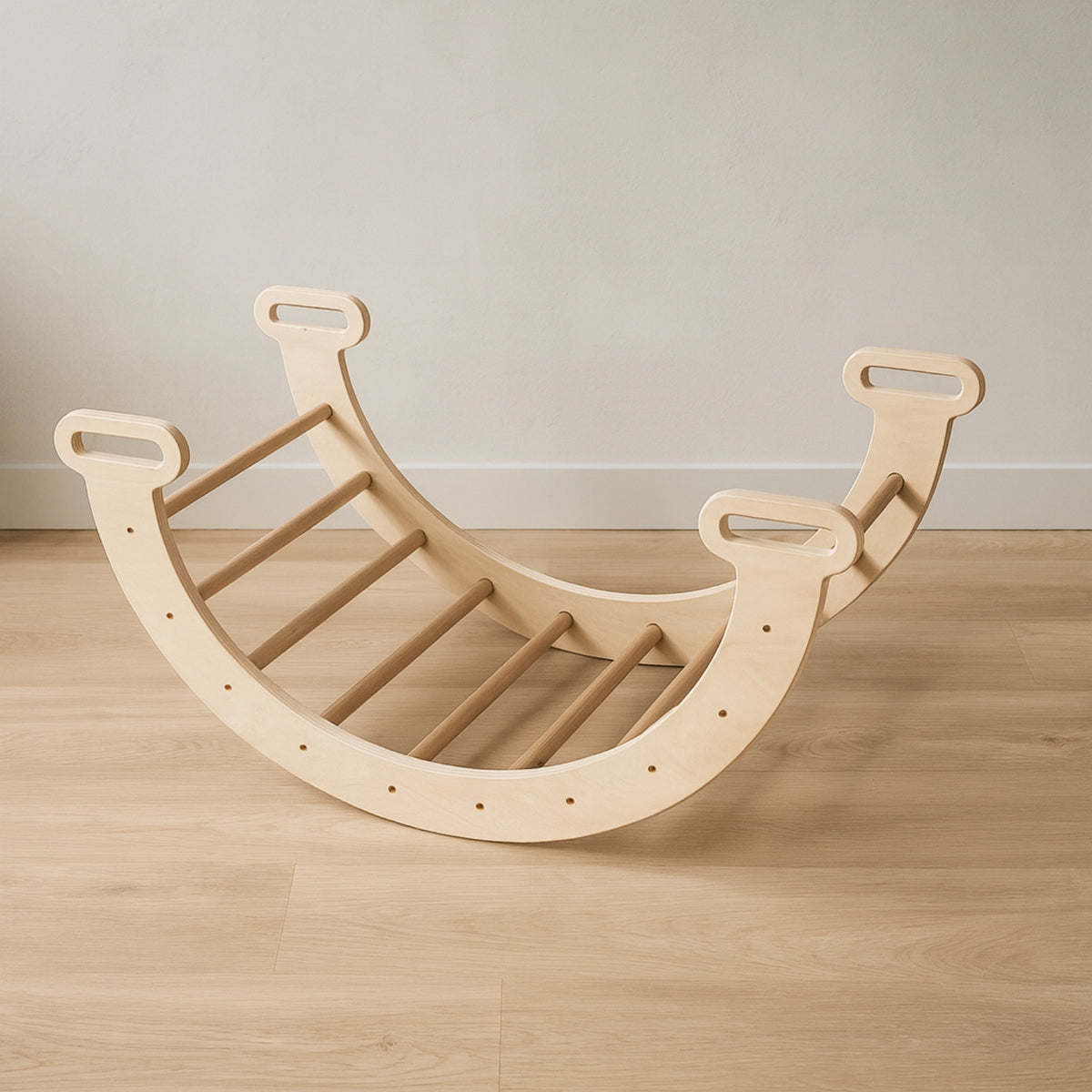 Arche d'escalade Montessori en bois bébés et enfants de 0 - 6 ans | Aire de jeux d'Intérieur - JouetApprends