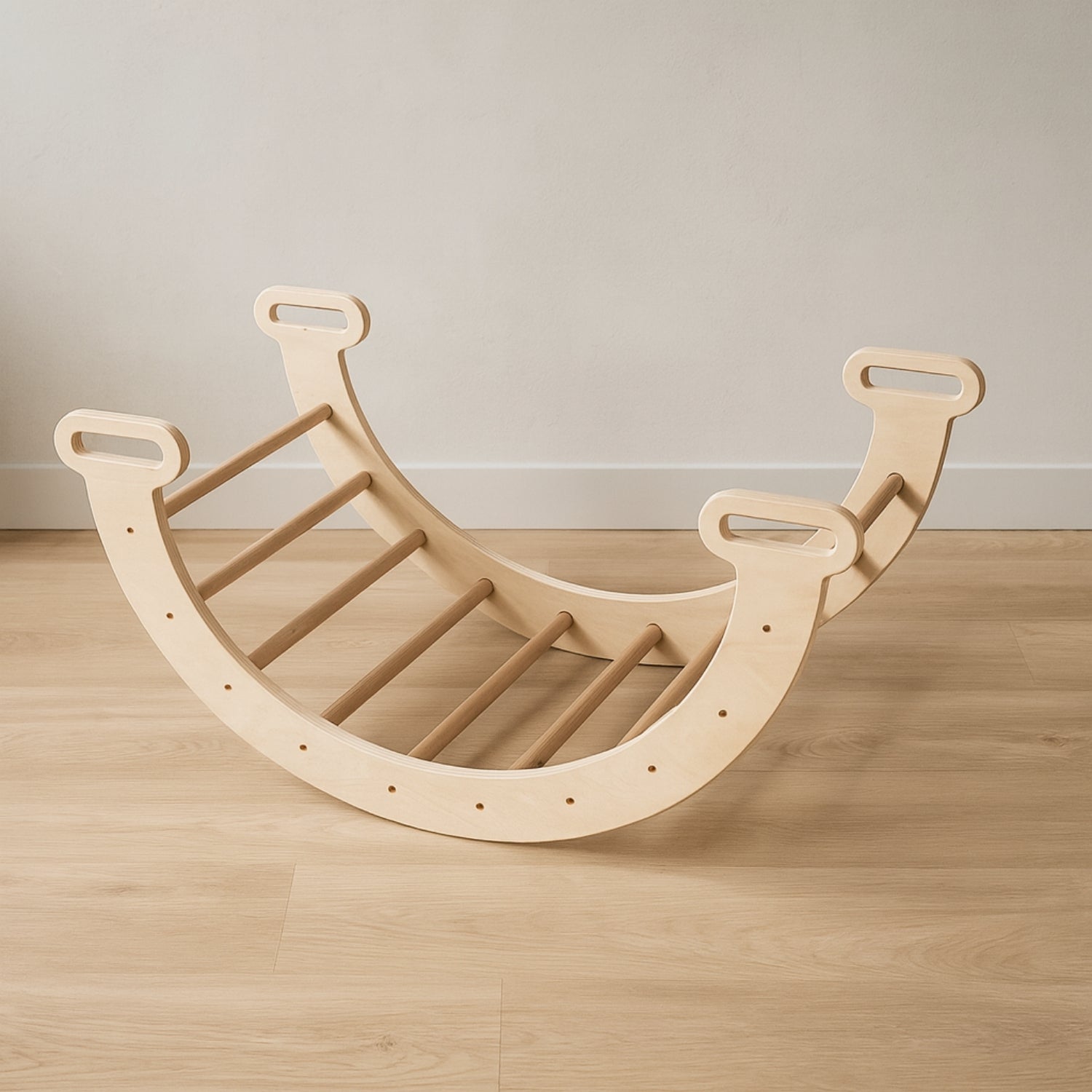 Arche d'escalade Montessori en bois bébés et enfants de 0 - 6 ans | Aire de jeux d'Intérieur - JouetApprends