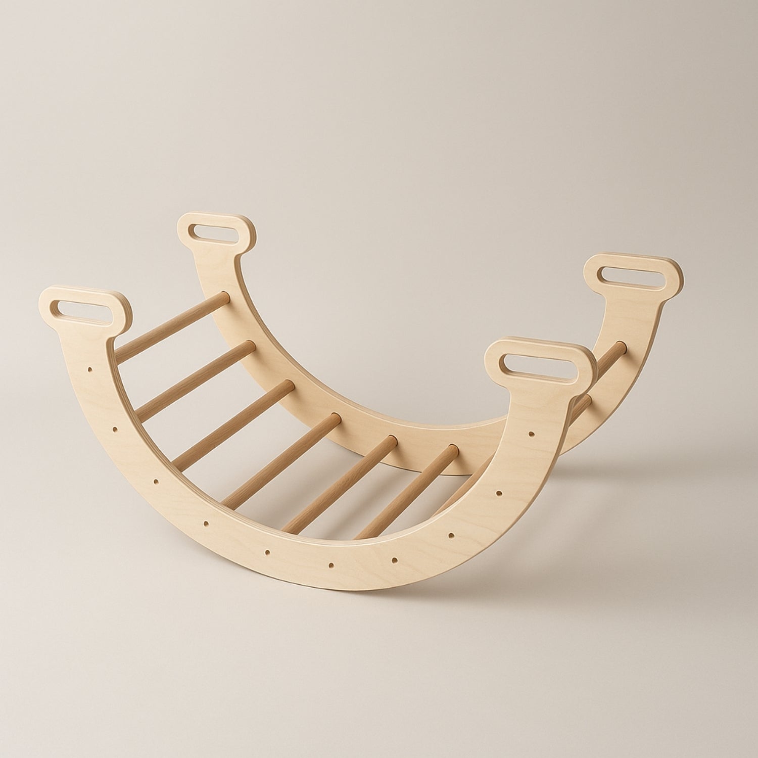 Arche d'escalade Montessori en bois bébés et enfants de 0 - 6 ans | Aire de jeux d'Intérieur - JouetApprends