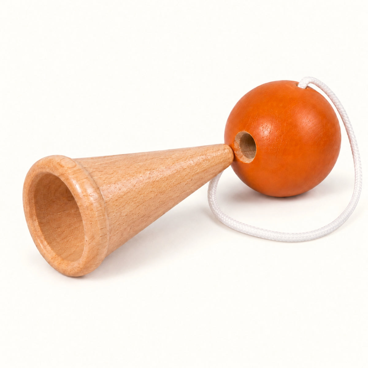 Bilboquet en bois – Jeu d'adresse enfant - Le plaisir d’y arriver