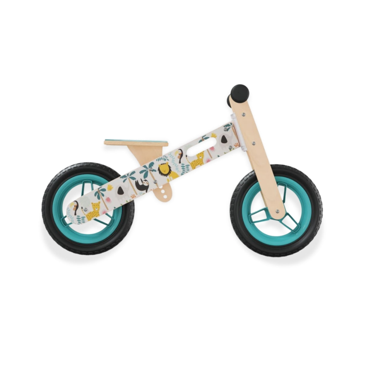 Draisienne Evolutive Bois 3-6 ans - Motif Jungle | Renard | Véhicules - STYL