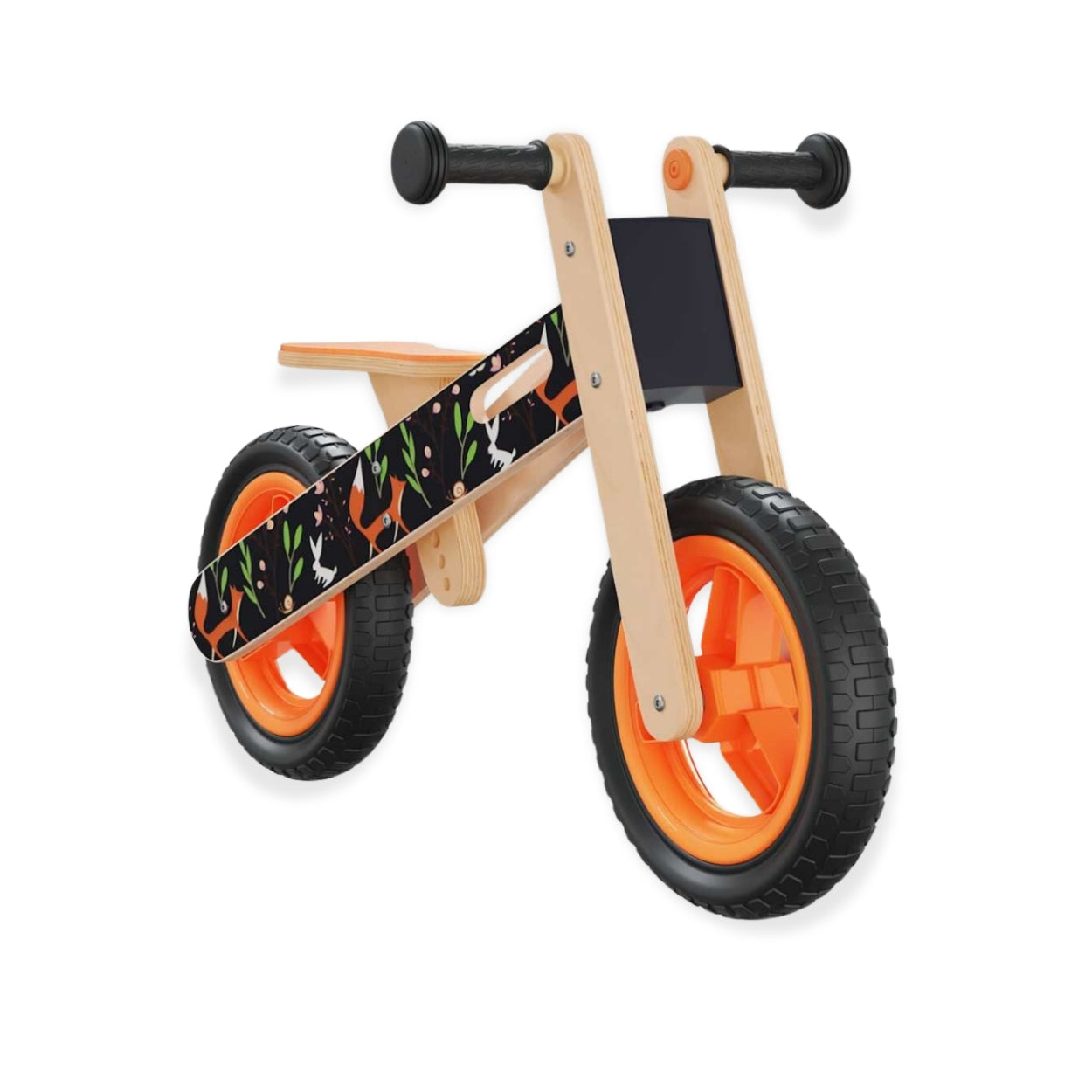 Draisienne Evolutive Bois 3-6 ans - Motif Jungle | Renard | Véhicules - STYL
