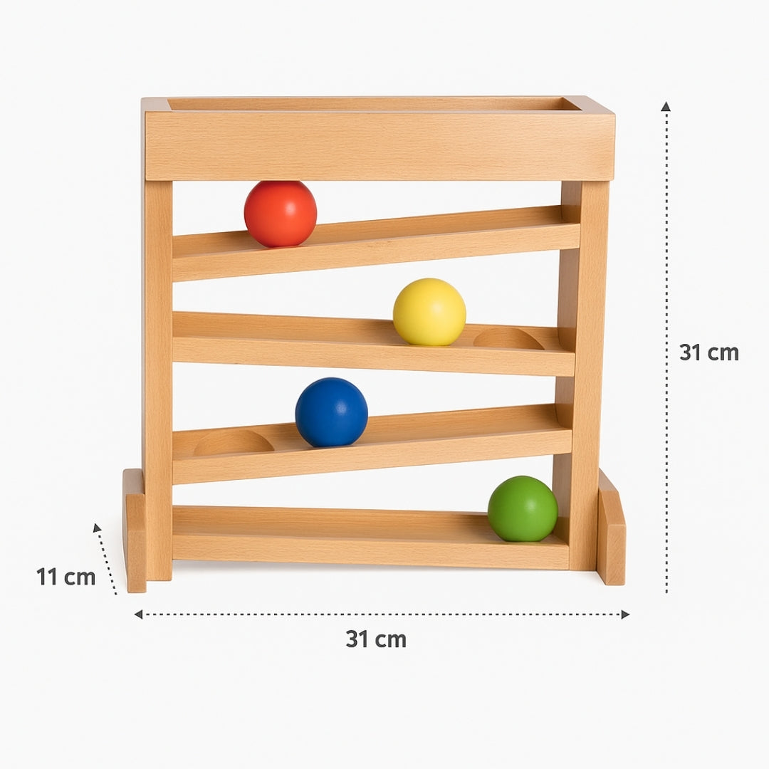 jeux-montessori-bebe-6-9-10-12-24-mois-circuit-balles-bois-naturel-parcours-motricite-stimule-position-assise-apprendre-couleurs-coordination
